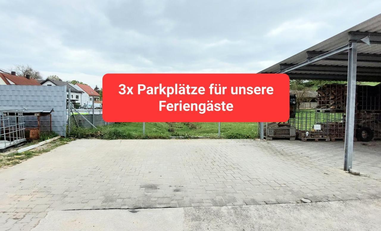 Ferienwohnung/Monteurzimmer auf dem Bauernhof Mörlenbach Exterior foto