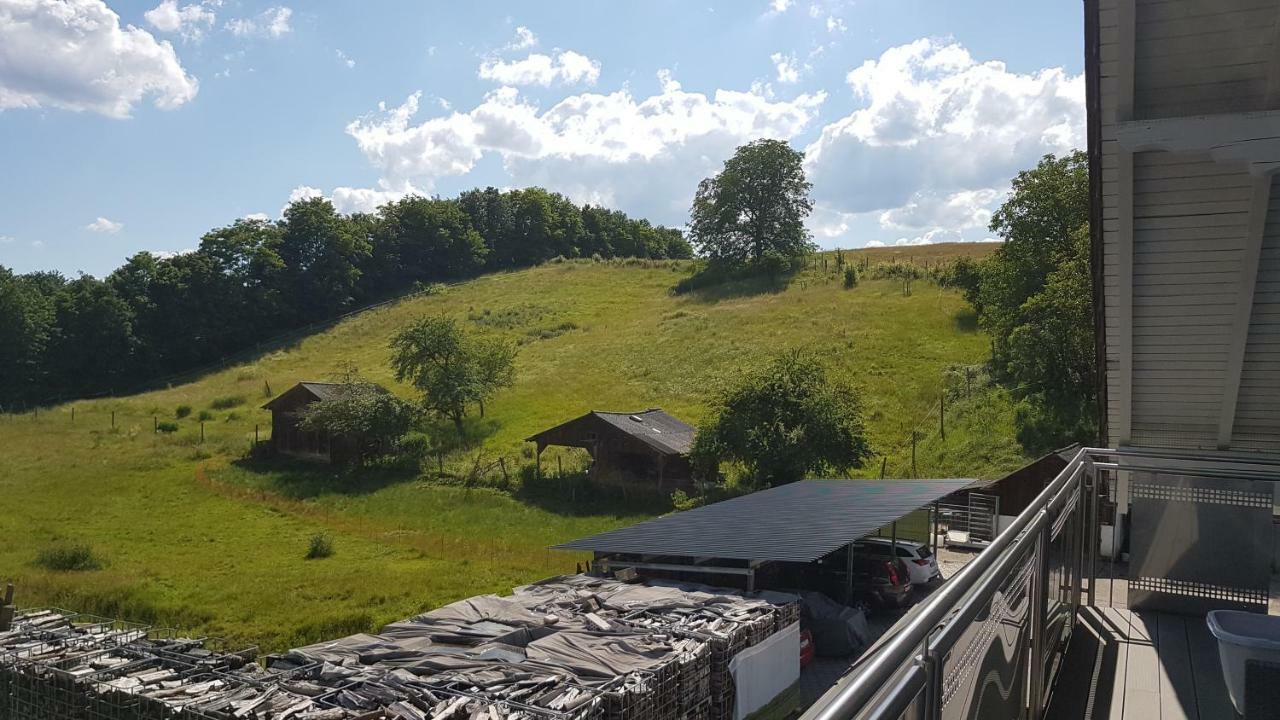 Ferienwohnung/Monteurzimmer auf dem Bauernhof Mörlenbach Exterior foto